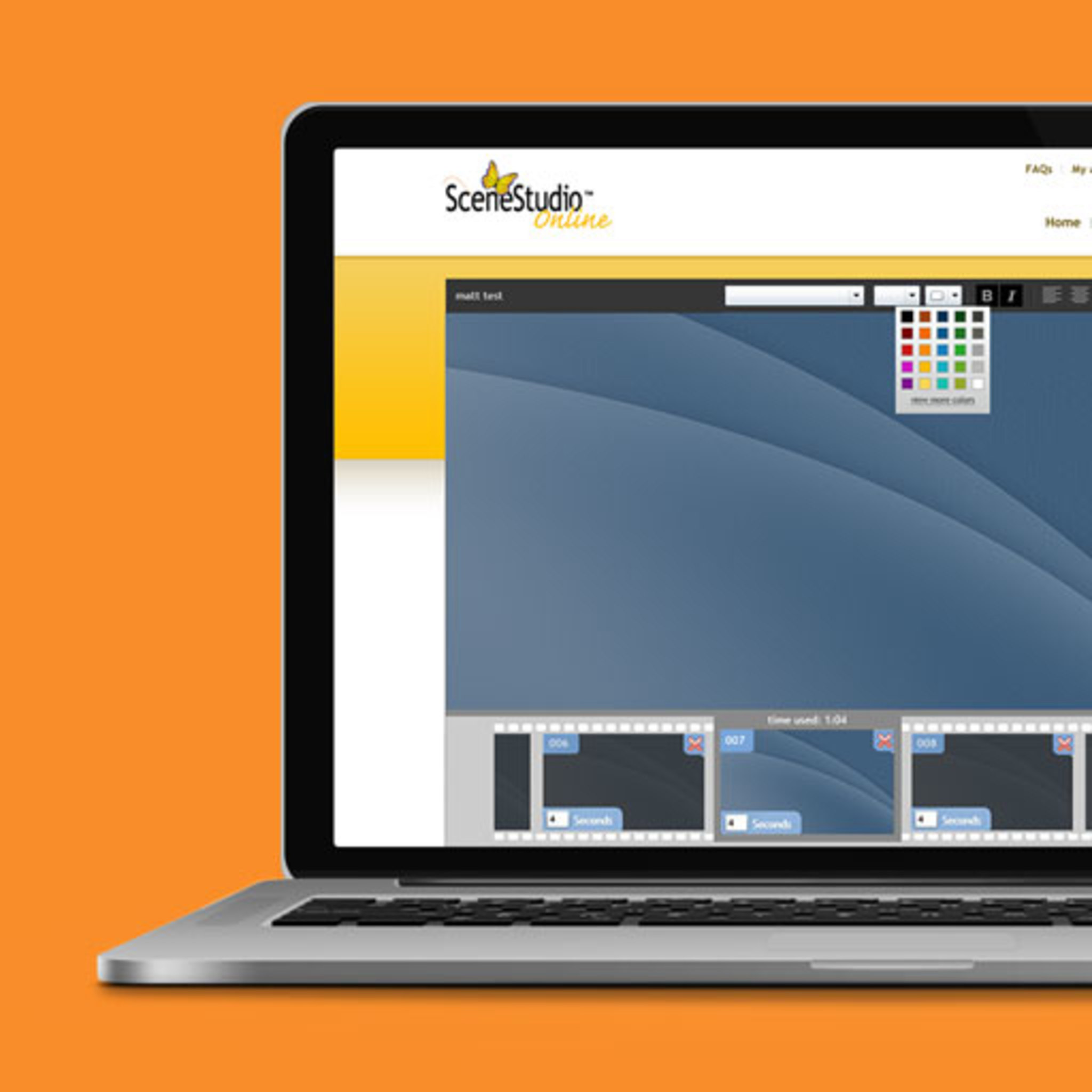 RidgeLogic: SceneStudio Online