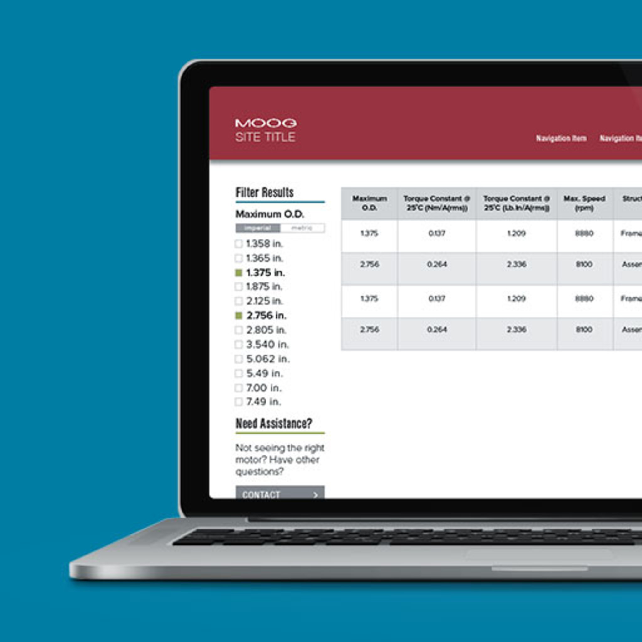Moog Intranet Website