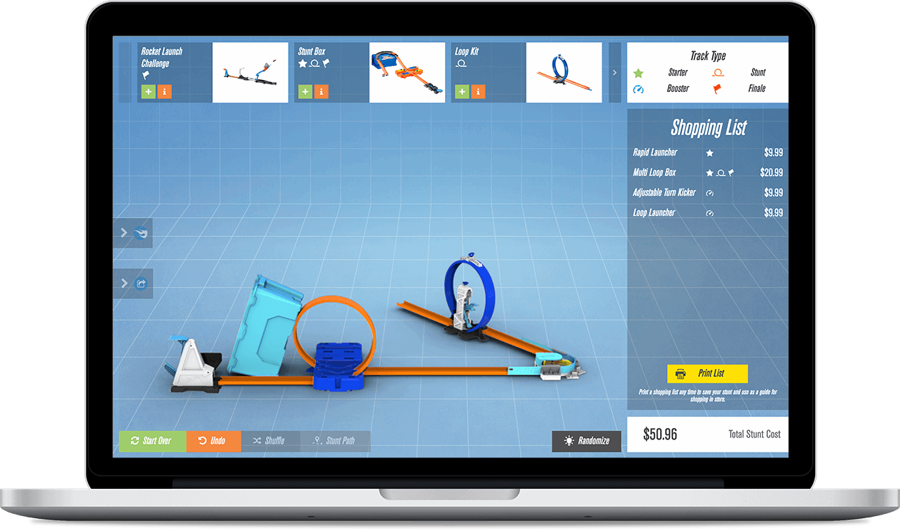 Hot Wheels Stunt Designer
