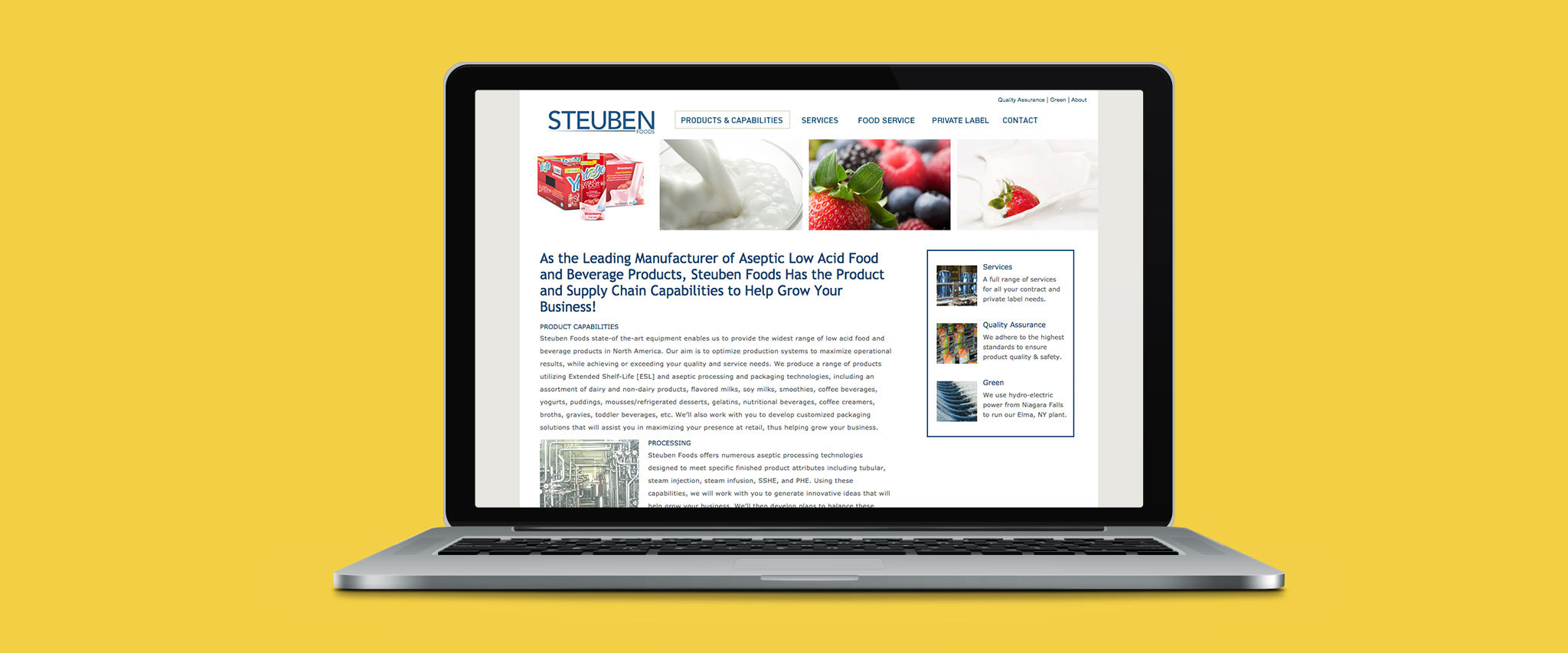 Steuben Foods Gallery
