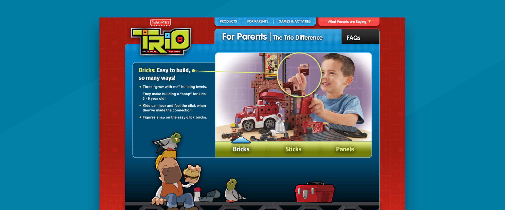Fisher-Price® Trio Gallery