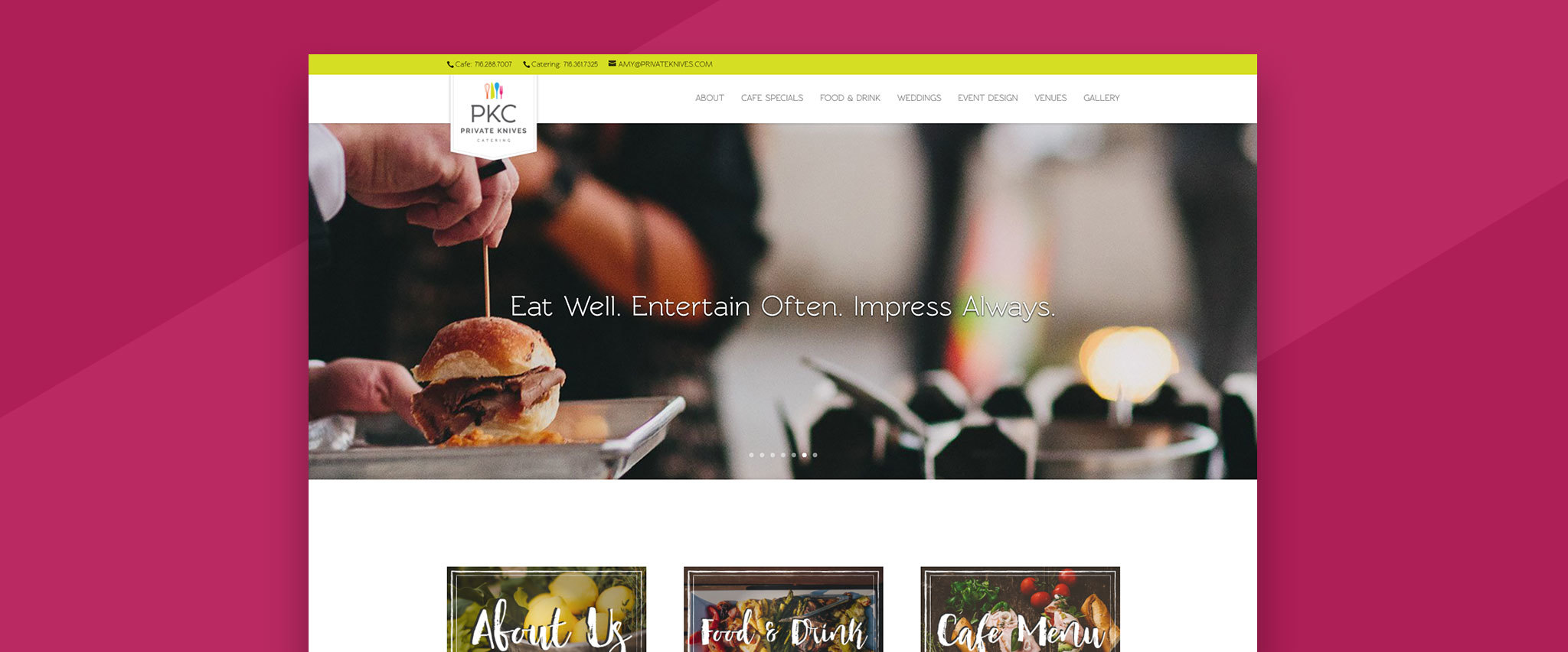 Private Knives Catering Gallery