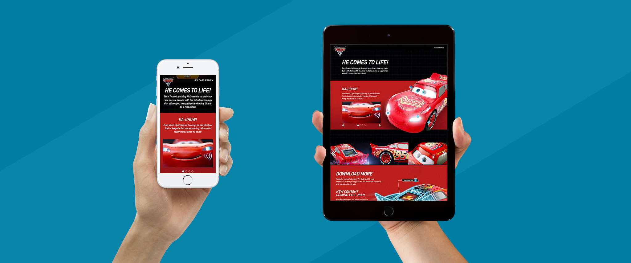 Tech Touch Lightning McQueen Gallery