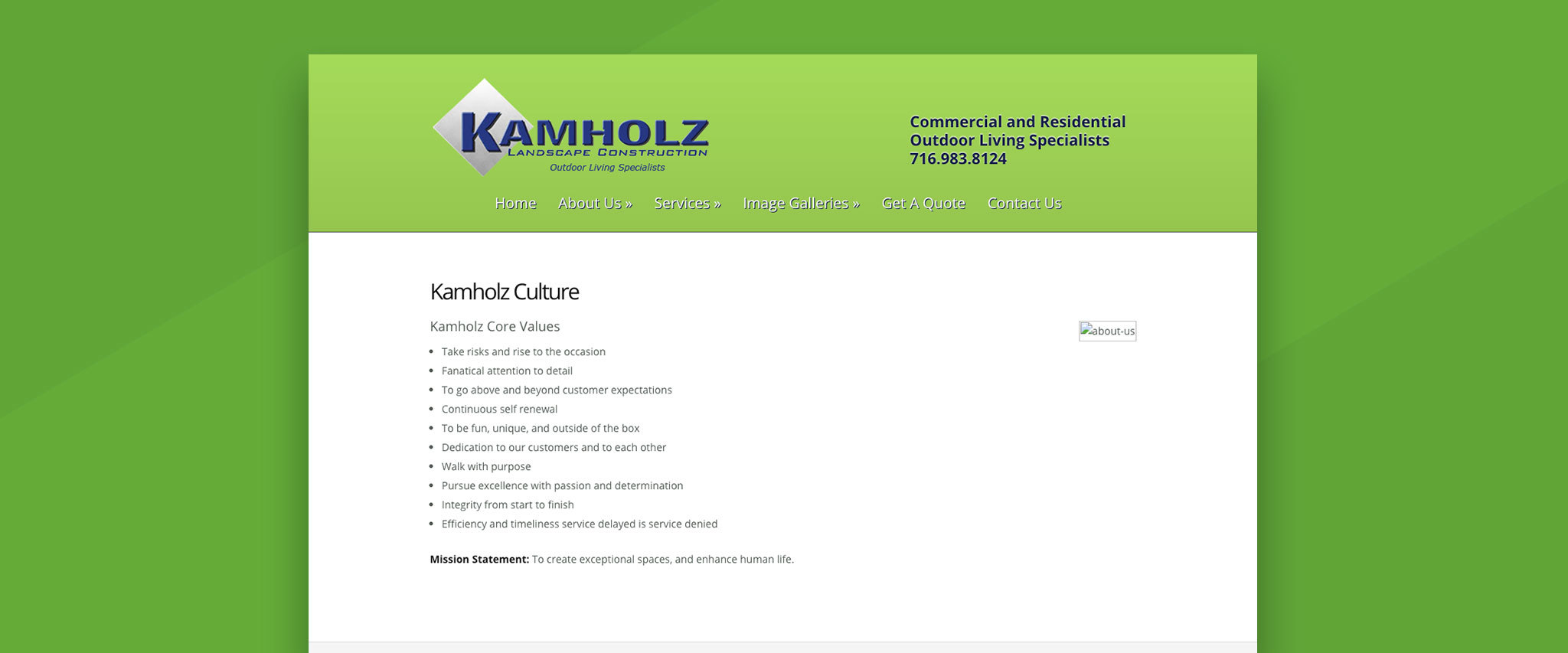 Kamholz Landscape Construction Gallery