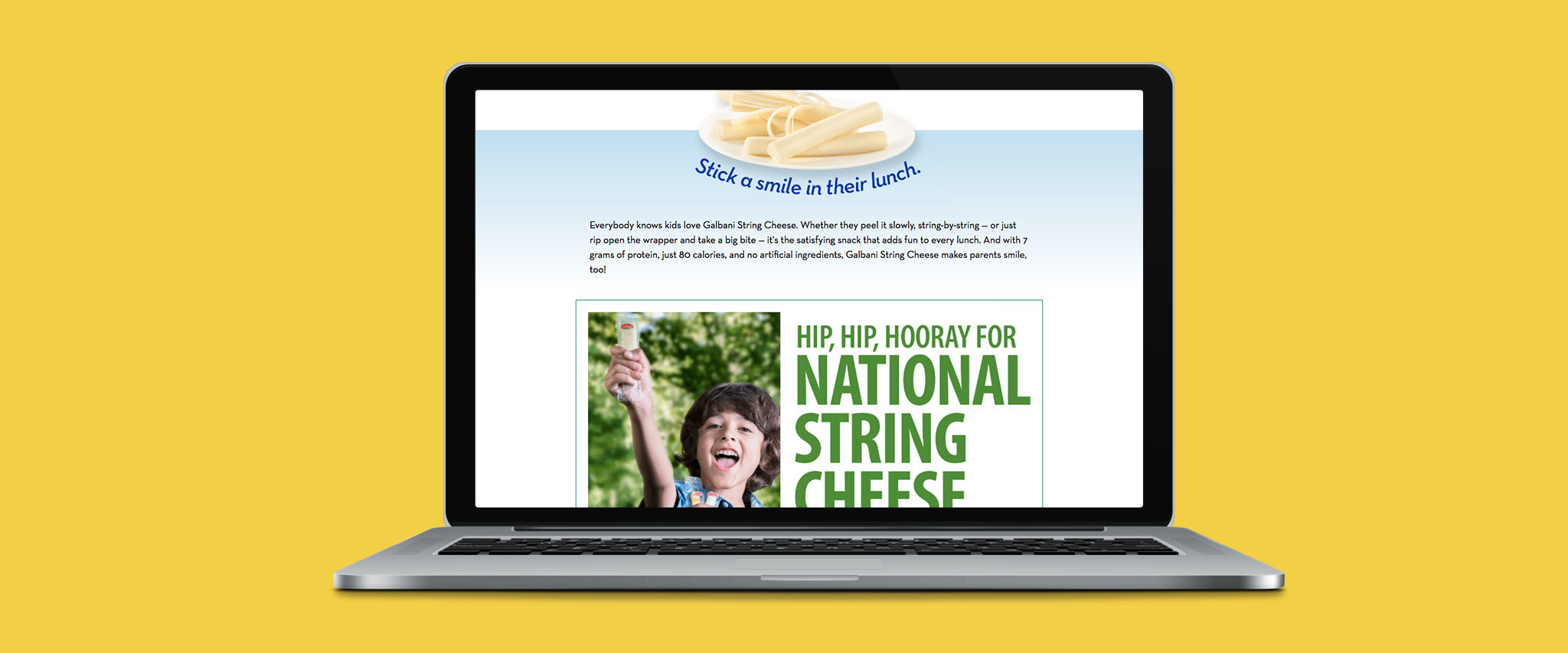 Galbani®: Campaign Landing Pages Gallery