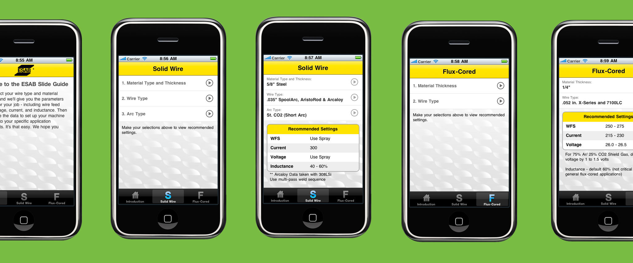 ESAB Welding App Gallery