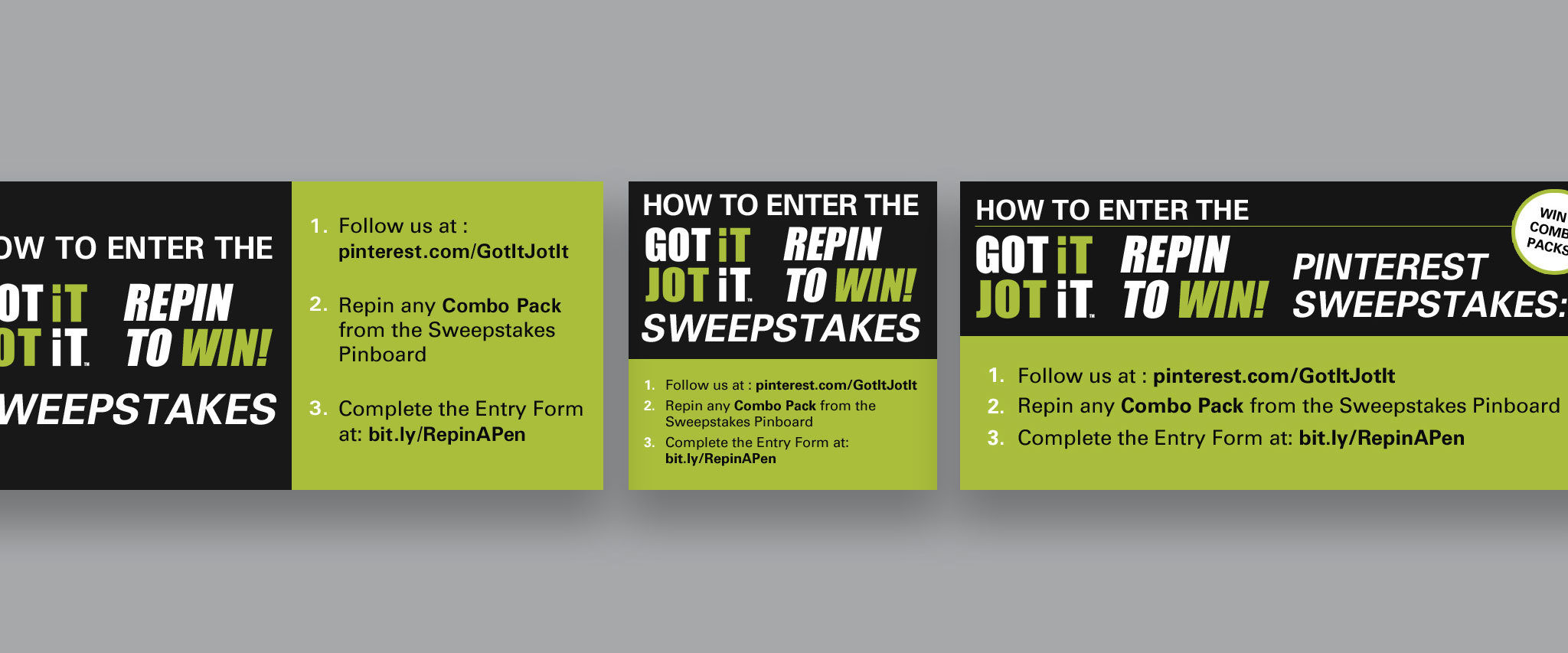 Got It Jot It™ Gallery