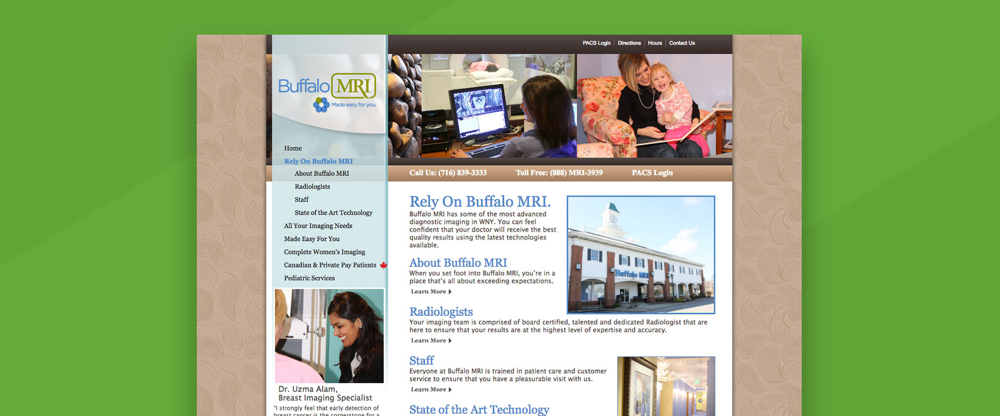 Buffalo MRI Gallery