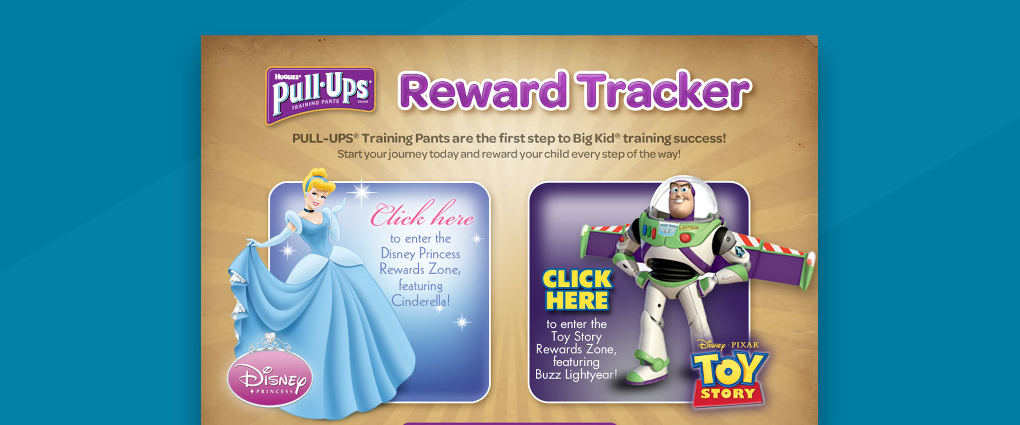 Pampers Pull-Ups Training App Gallery